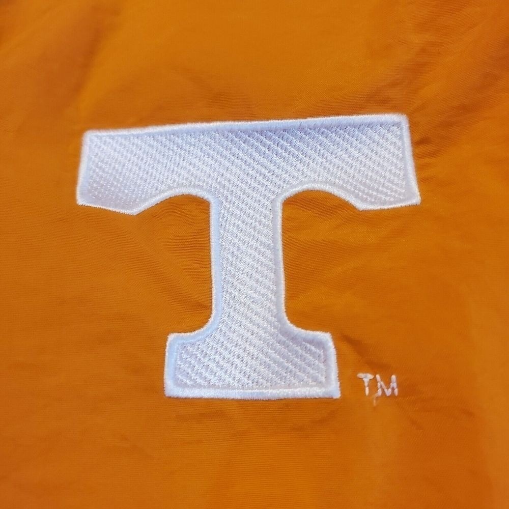 Vintage 90s Adidas‎ Tennessee Vols Pullover Jacket Men XL Orange Striped - Picture 4 of 13
